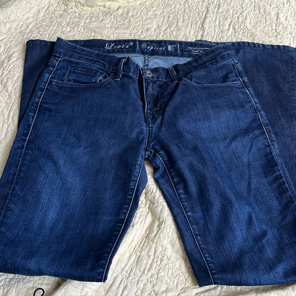 Vintage Levis Capital E Pure Bell Size 28